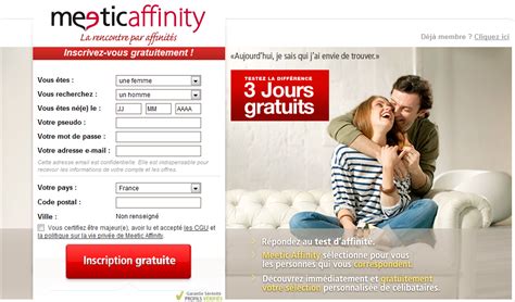 3 jour gratuit meetic affinity|Meetic Affinity vs Affiny